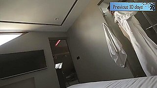 Day 11 - Step Mom Share Bed In Hotel Room With Step Son Surprise Fuck Creampie For Step Mother
