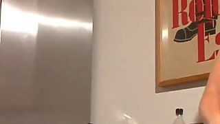 Gina does blowjob while the couple fucks