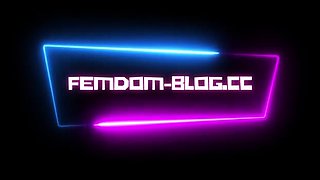 Femdom vixens surprise young slave with triple handjob