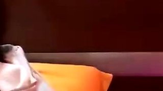 Close up teen foot worship