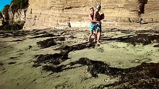 Tattooed Asian hunk barebacking his BF