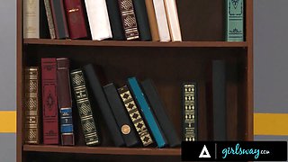 Girlsway - cougar Shay Sights teams up with teacher Reagan Foxx to discipline stepbae Demi Hawks