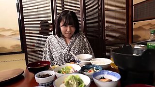 Mexicana blowjob with her big boobs