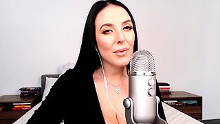 Cute curly brunette solo webcam masturbation
