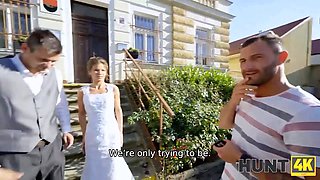 Lucas, Sarah Kay & Steve Q get down and dirty in wedding POV action