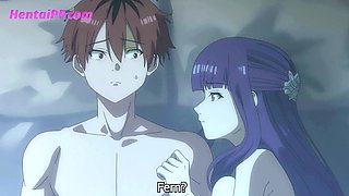 Fern visits his best buddy at the holiday pad (anime parody)
