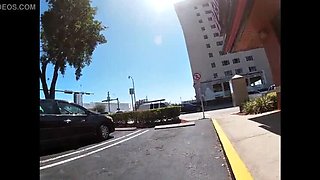 Helena Price & Kandii Kiss - Naughty Married Wives Flash & Flirt While Driving