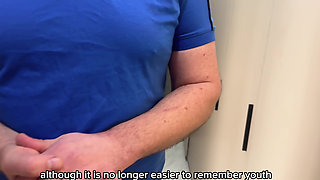 TABOO Stepdad Cums in My Mouth While My Boyfriend's Cum Is Still in My Pussy - Russian Amateur with Talk and English Subtitles