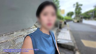 Picking up girls at a local bus stop. Beautiful girl has vaginal orgasm(#371)