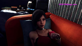 Thick cock breaks Ada's pussy deep in doggystyle while alarms blare in the background (4K ULTRA HD)