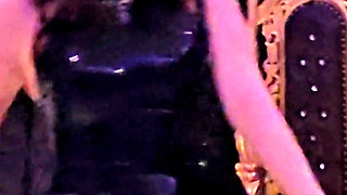 Lady Zara Hard Whipping Slave in Stockings Bondage Hanging Upside Down