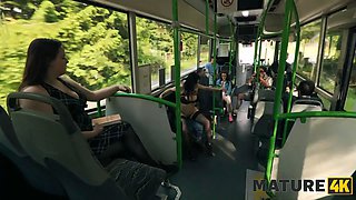 Mature4k. i'm so wet and want to fellate your schlong in the bus