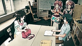Public xxx with wet lovebird from Hentai Universe