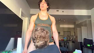 Arab psycho pounding his cougar neighbour