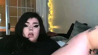 Hottest brunette solo webcam masturbation 2