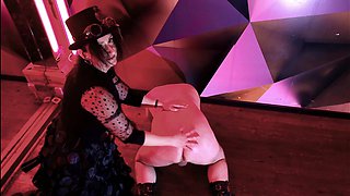 French Dominatrix Mistress Claudiacuir at Nuit Girl Power Paris