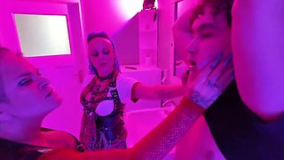 Dirty Slave Boy Obedient In Shower With Domina Dark & EdgesOfReality - Extreme Femdom Humiliation