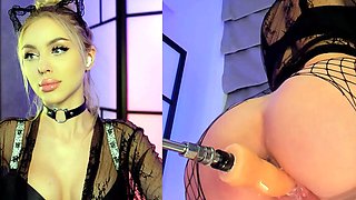 Blonde Dual Cam View by Her Fuck Machine