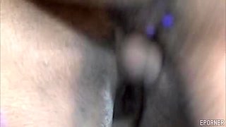 Ebony BBW impassioned sex video