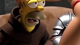 Private Cuckold Club. Exclusive 3D Simpsons Cartoon Parody.