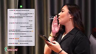Filipina Babe Sharinami POV - Hotel Fuck with Bestfriend - Big Ass & Deep Kiss