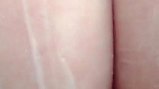 BBW Big Tits in Small Bikini Lotion Mesmerizing Titmotism