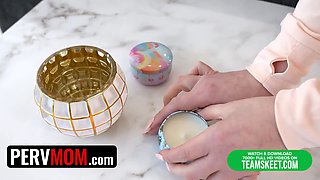 Pervmom - crazy stepmom Kit Mercer gives son-in-law sexual rewards for helping in household errands