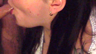 Her Boundaries Are Blurred - Rimming and Bukkake with Slobbery Blowjob