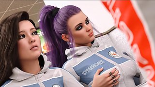 Bangladeshi model Loveskysan69real takes on a wild game show with hentai themes