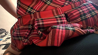 Beautiful schoolgirl is caught fucking her teacher
