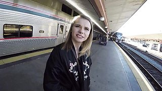 Ingenious Jerry and Catarina Petrov - public movie - Deutscher Amateur Sex