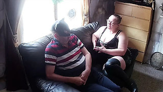 Part 1: Domina Satana Sissifies Slave Andrew in Kinky Femdom Interview - Mature BBW BDSM