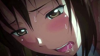 Uncensored Hentai Dick Riding and Romantic Sex