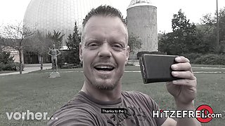 A load of Berlin man milk for naughty Claudia - Part 2 - Hitzefrei
