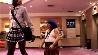 Secretary group sex hardcore fucking blond girl facia