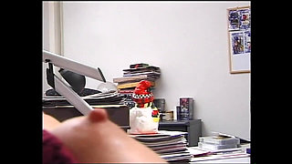 Public Humiliation of Nympho Secretary Bent Over Office Desk