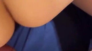 POV Lexi was playing with her dildo when Luca decided to step into action