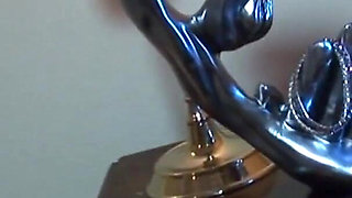 Cindy Behr and her natural big tits seduce a stud