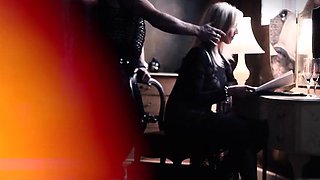BLONDE BABE GETS A HARD FUCK AFTER SUCKING A MONSTER COCK