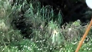 Extreme Outdoor Enema for Japanese Amateur Girl