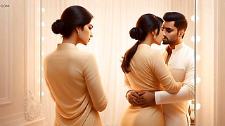 DESI COUPLES EXTREME ROMANCE TEMPTED HIM TO CUM INSIDE HER PUSSY