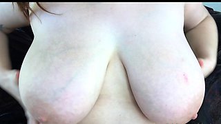 Big boobs milf masturbates with her dildo