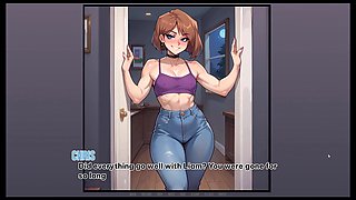 Date Night Taboo Hentai Game Ep.2 Stepsis with Tiny Tits Loves Giant Cock!