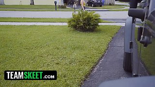 Alluring cougar deflowers her step daughter's acquaintance feat. Arietta Adams & Kendra James - teamskeet