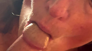 Mature Bonemaiden Loves Morning Oral and Cum