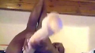 Black Girl Fulfills Her Wildest Fantasy With a Huge Sex Toy