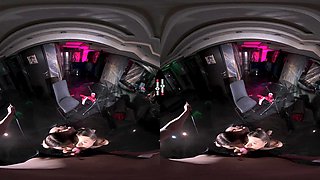 Mia Mi & Funky Town VR Porn: Stepbro Joins The Heat - DarkRoomVR
