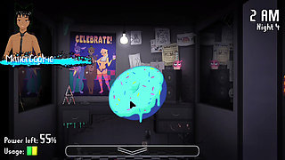 Five Nights at FuzzBoobs - Ready for some spooky fun while rock hard