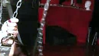 Small titted brunette teen fingering on the bed