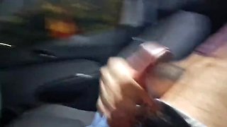 Brazilian Babe Fanny Squirting Intense Orgasm at Bus Stop - Car Fetish HD